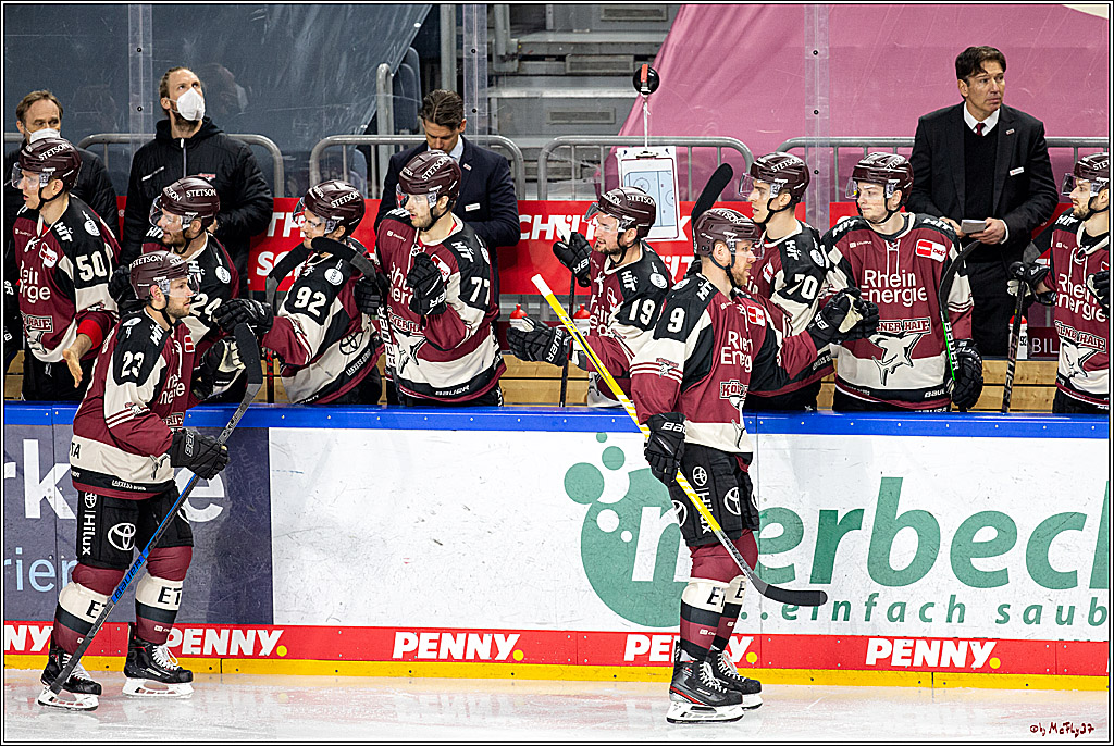 PENNY DEL;  Koelner Haie - Iserlohn Roosters; Koeln, 11.01.2021